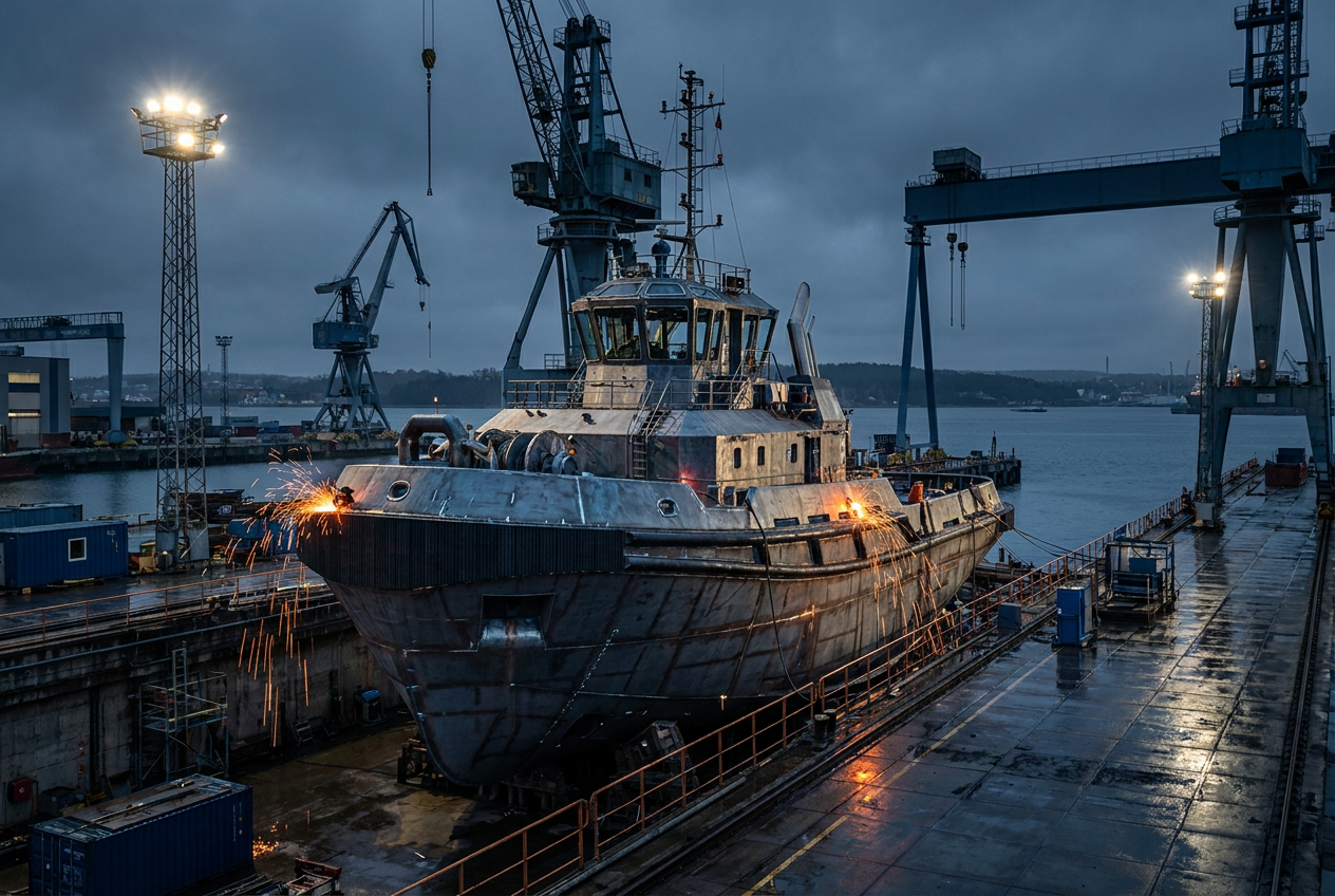 Global Tugboat Construction Market: Demand, Shipyard Competition, and the Next Fleet Renewal Cycle
